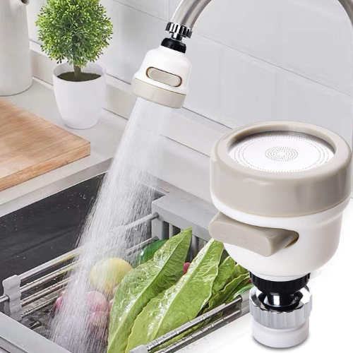 360 Degree Rotary Swivel Faucet Nozzle Anti-splash Water Filter Adapter Shower Head Bubbler Saver Tap for Bathroom Kitchen Tools- Bathroom Fittings-Bathroom Fittings - Nr mart