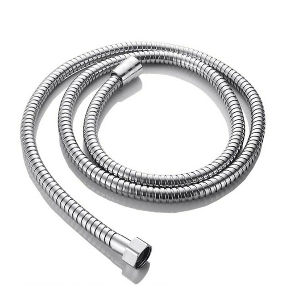 48 inch / 4 Feet Chrome Polished Stainless Steel Hand Shower Flexible Hose Pipe